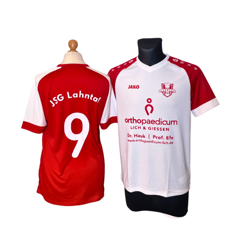 Fussball Trikot Jako rot weiss