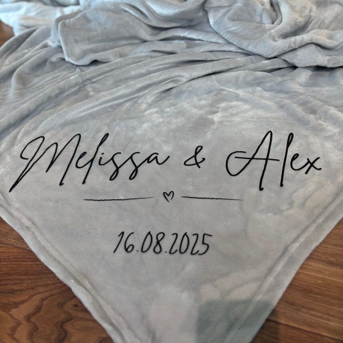 cropped Hochzeitsdecke